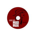 Rond de CD de l'EP représentant une illustration de Marie Max de profil portant un chapeau par Solange Stories