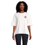 T-shirt Marie Max écru avec logo sur le cœur