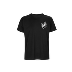 T-shirt Marie Max noir avec logo sur le cœur